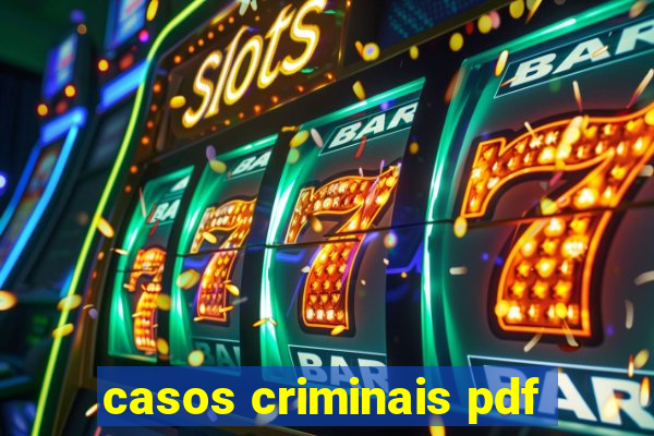 casos criminais pdf